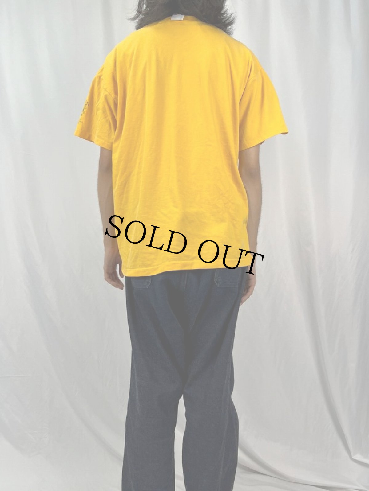 画像4: 90's "GO PRE" ランナープリントTシャツ XL (4)