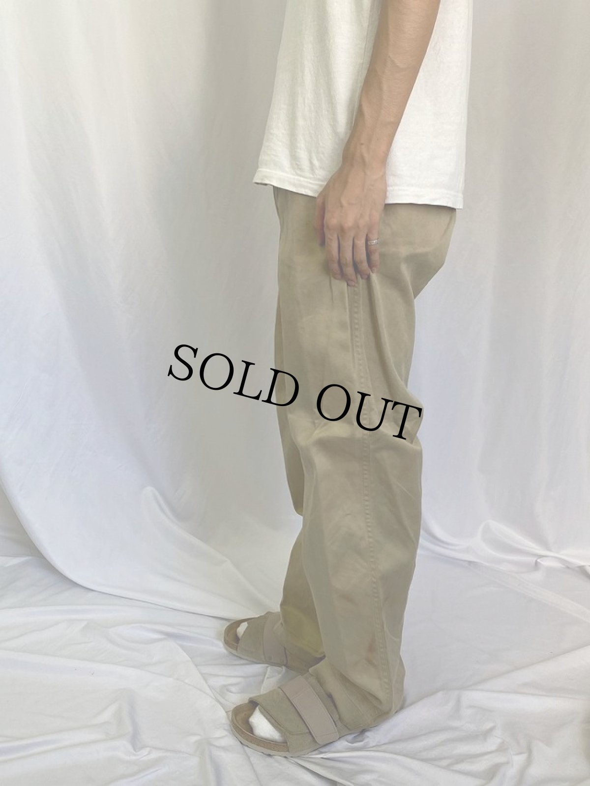 画像3: 50's U.S.ARMY チノトラウザーズ W31 (3)