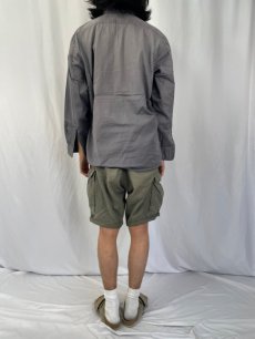 画像4: 90's Neiman-Marcus コットンツイルシャツ XL (4)