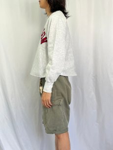 画像3: 90's Champion REVERSE WEAVE "DICKINSON" ナイロンパッチ付き スウェット M (3)