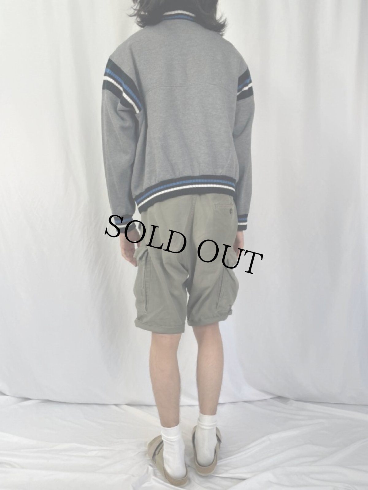 画像4: 80〜90's Christian Dior MONSIEUR ロゴ刺繍 スウェットジャケット L (4)