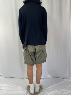 画像4: 90's Burberrys' 襟付きニットカーディガン NAVY SIZE 4 (4)