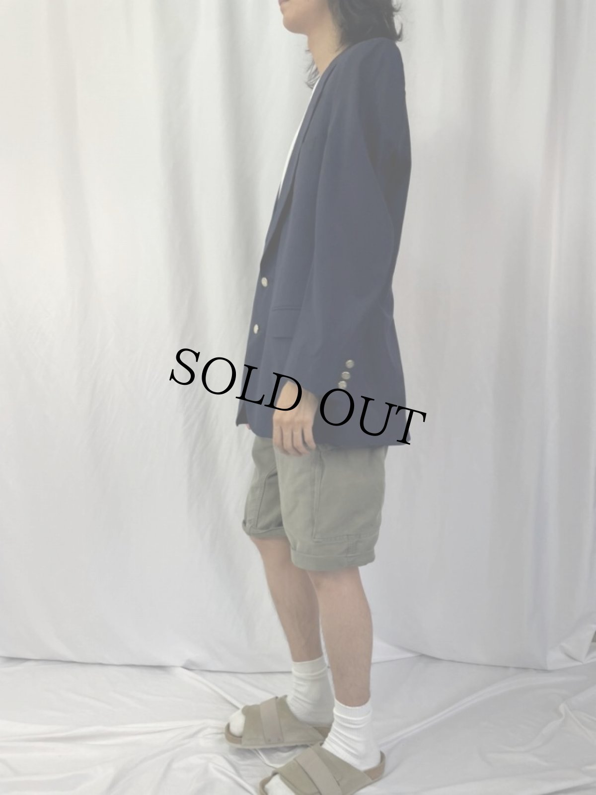 画像3: 90's Burberrys' USA製 ウールテーラードジャケット (3)