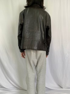 画像4: 80's BANANA REPUBLIC レザージャケット SIZE42 (4)