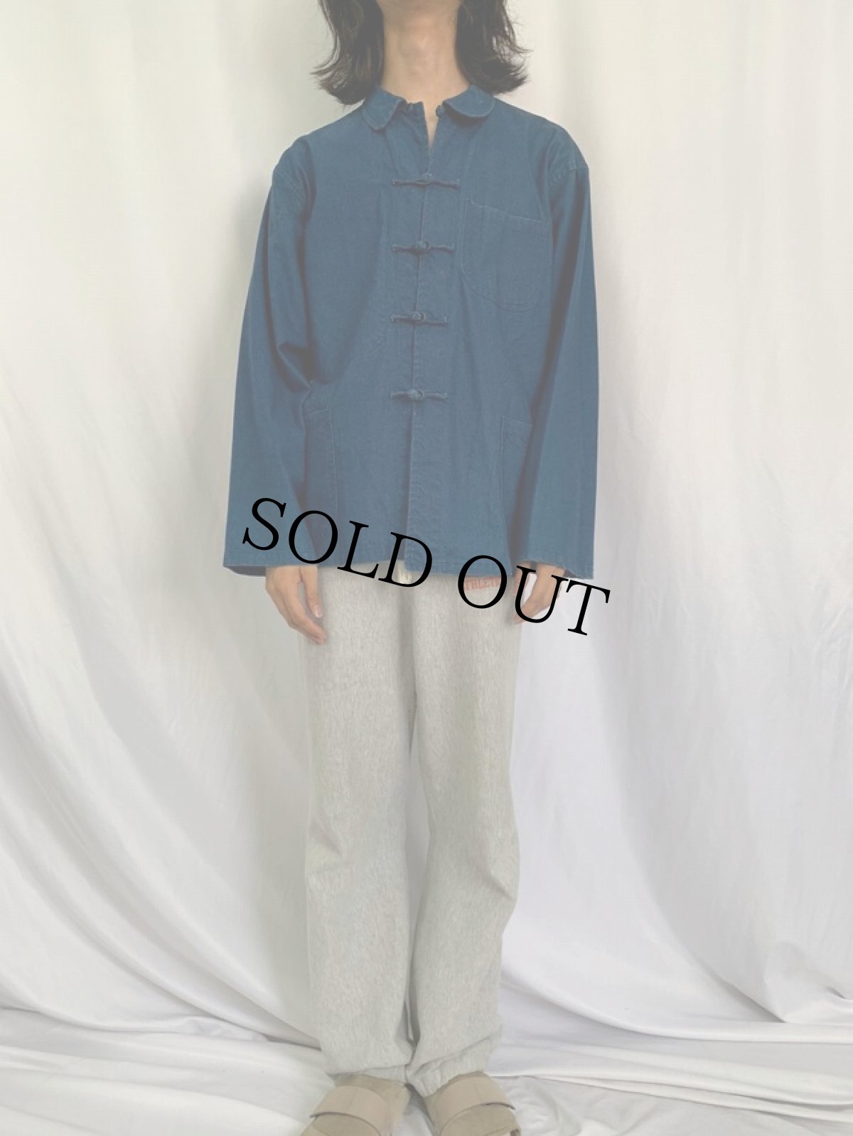 画像2: フレンチチャイナジャケット SIZE56 (2)