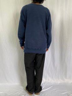 画像4: 80's Champion REVERSE WEAVE USA製 トリコタグ ロゴ刺繍スウェット XL (4)