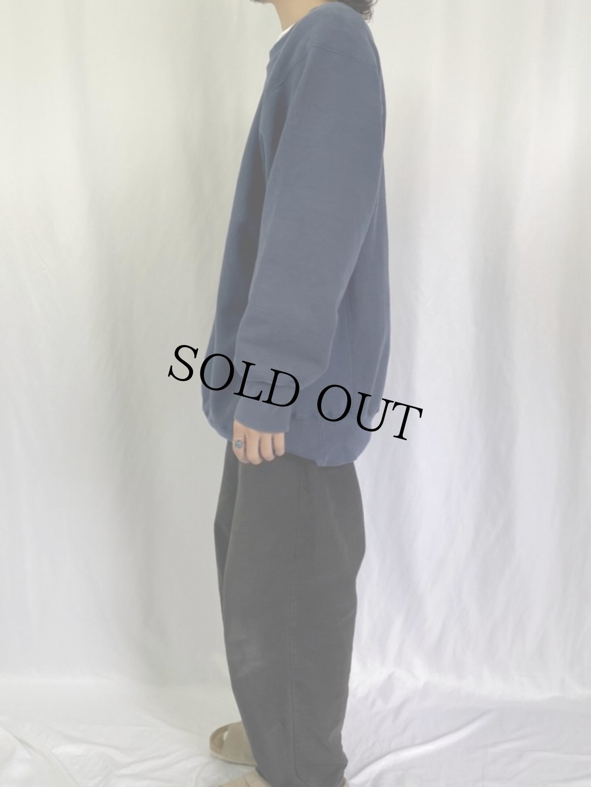 画像3: 80's Champion REVERSE WEAVE USA製 トリコタグ ロゴ刺繍スウェット XL (3)