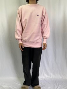 画像2: 90's Champion REVERSE WEAVE USA製 ロゴ刺繍スウェット L (2)