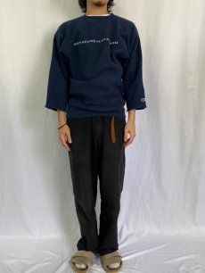 画像2: 90's Champion REVERSE WEAVE "KEYSTONE・COLORADO" カットオフプリントスウェット M (2)