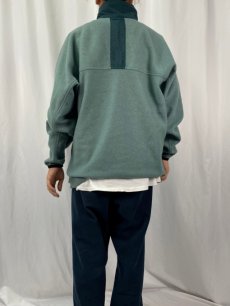 画像4: NIKE ACG ロゴ刺繍 ハーフジップ プルオーバーフリースジャケット XL (4)