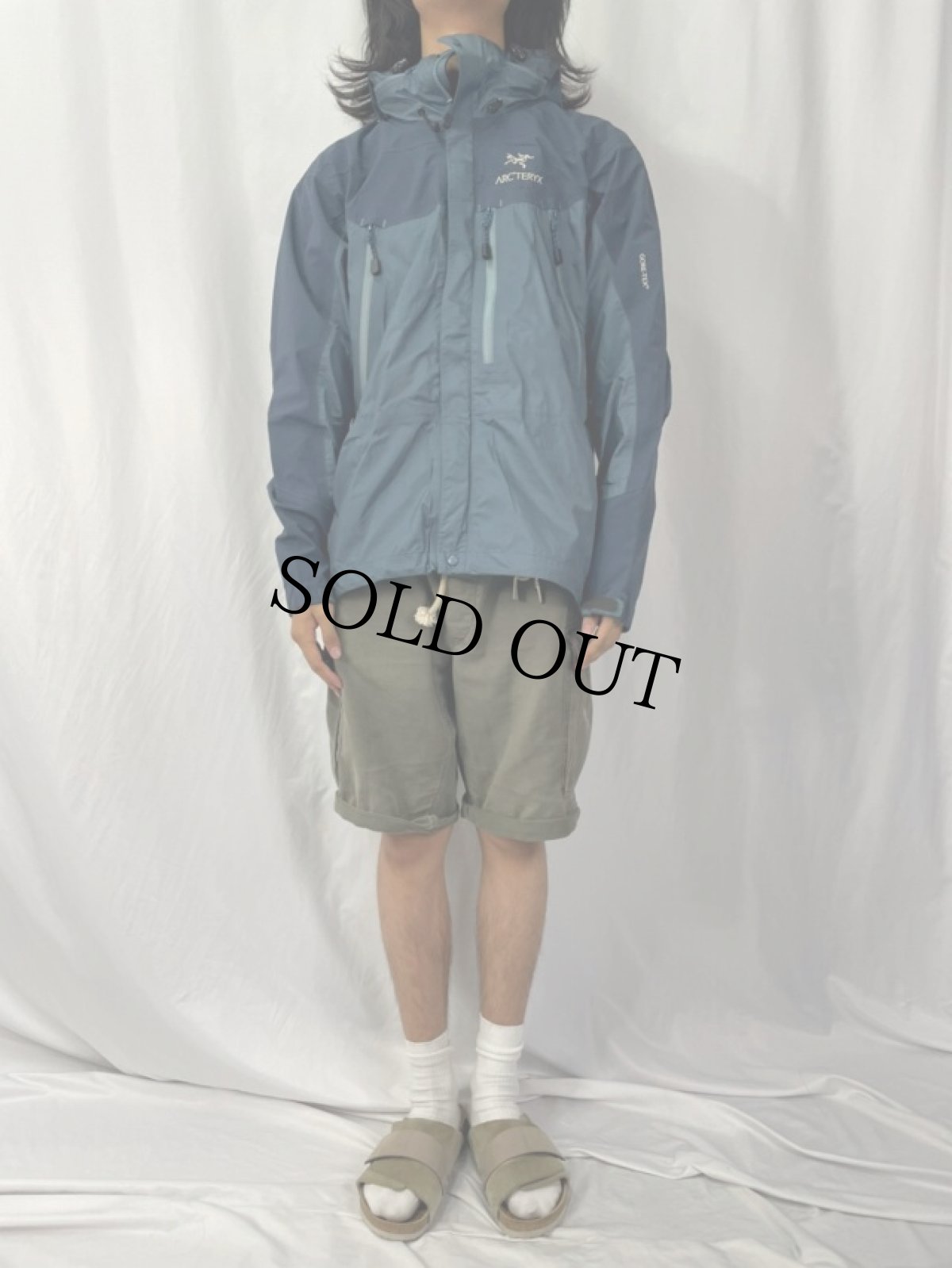 画像2: 90's ARC'TERYX "GORE-TEX" ナイロンマウンテンパーカー (2)