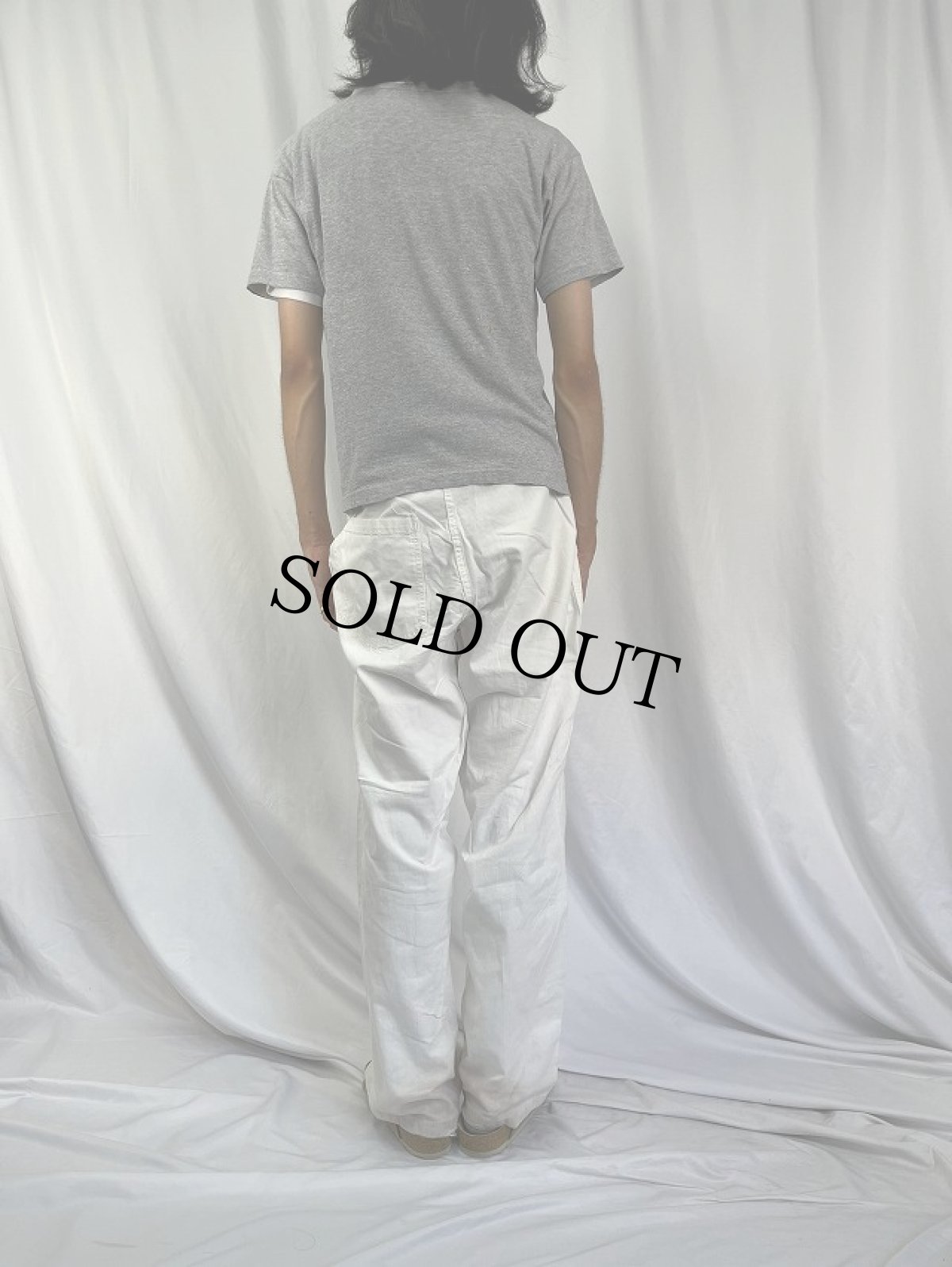 画像4: 70's U.S.ARMY フードハンドラーパンツ W31 (4)