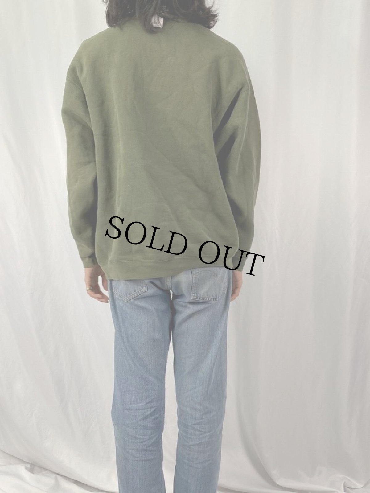 画像4: SPY OPTIC USA製 アイウェアブランド ロゴプリントスウェット XL (4)