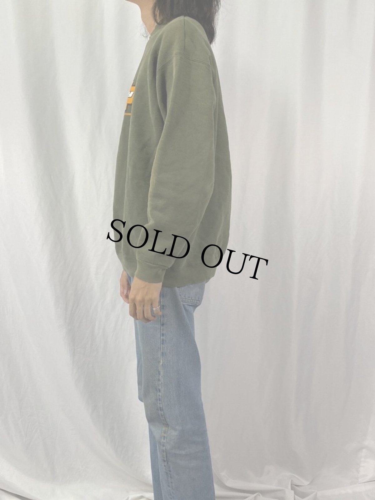 画像3: SPY OPTIC USA製 アイウェアブランド ロゴプリントスウェット XL (3)