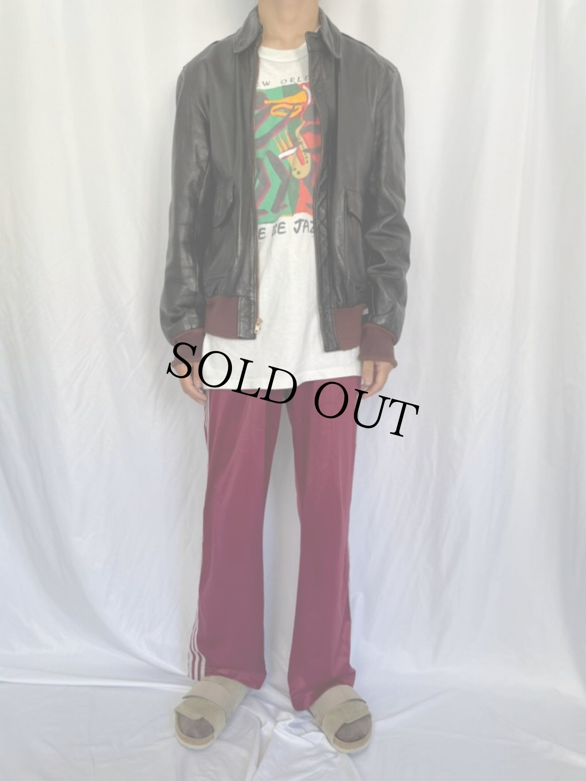 画像2: 90's L.L.Bean USA製 FLYING TIGER JACKET "A-2TYPE" 42 (2)