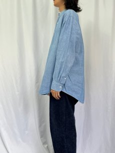 画像3: 90's〜 POLO Ralph Lauren "The Big Dress Shirt" シャンブレーシャツ XL (3)