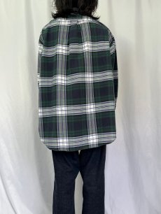 画像4: POLO Ralph Lauren "BIG SHIRT" チェック柄 オックスフォードボタンダウンシャツ XXL (4)