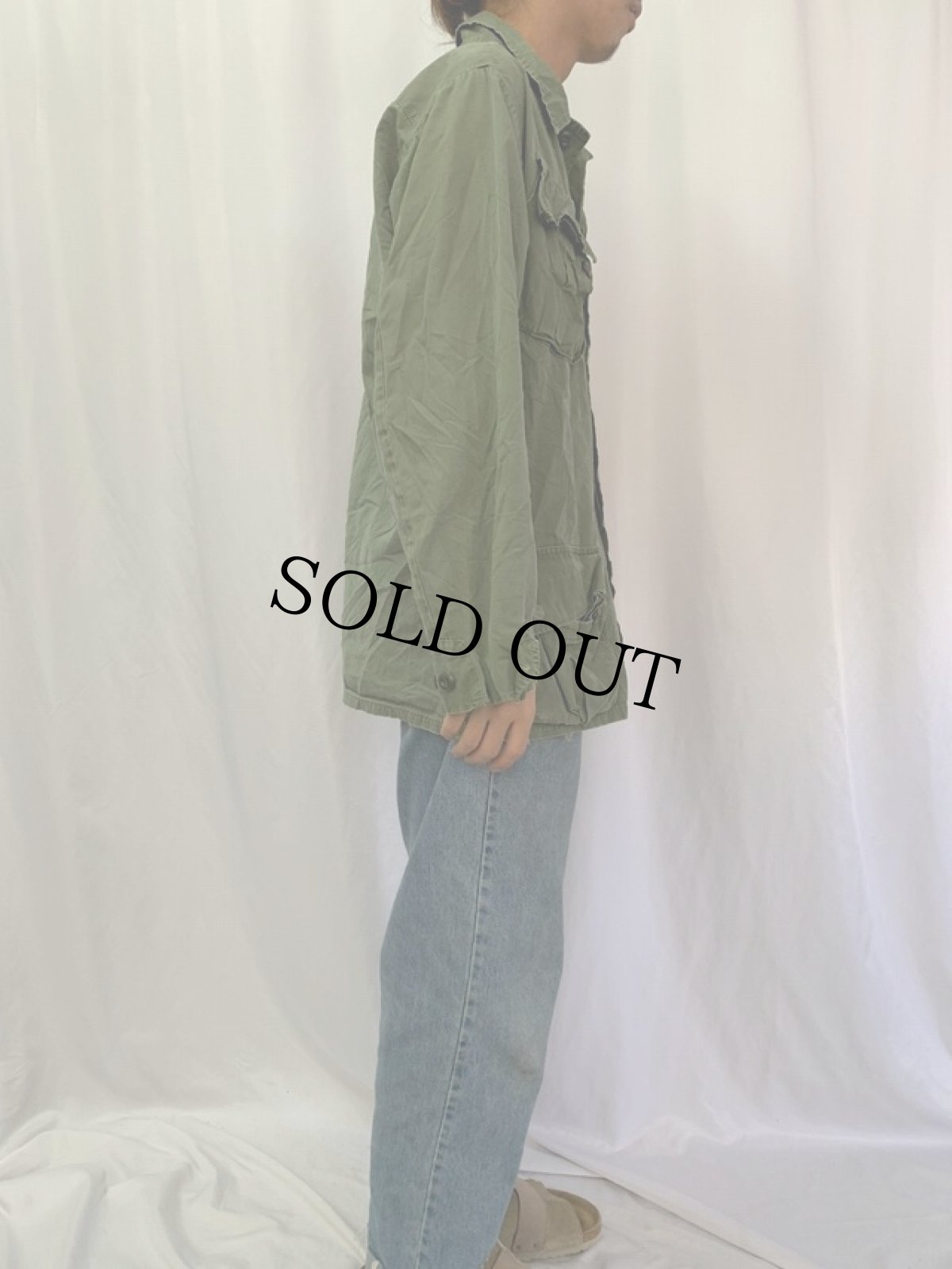 画像3: 60's U.S.ARMY ジャングルファティーグジャケット 3rd (3)