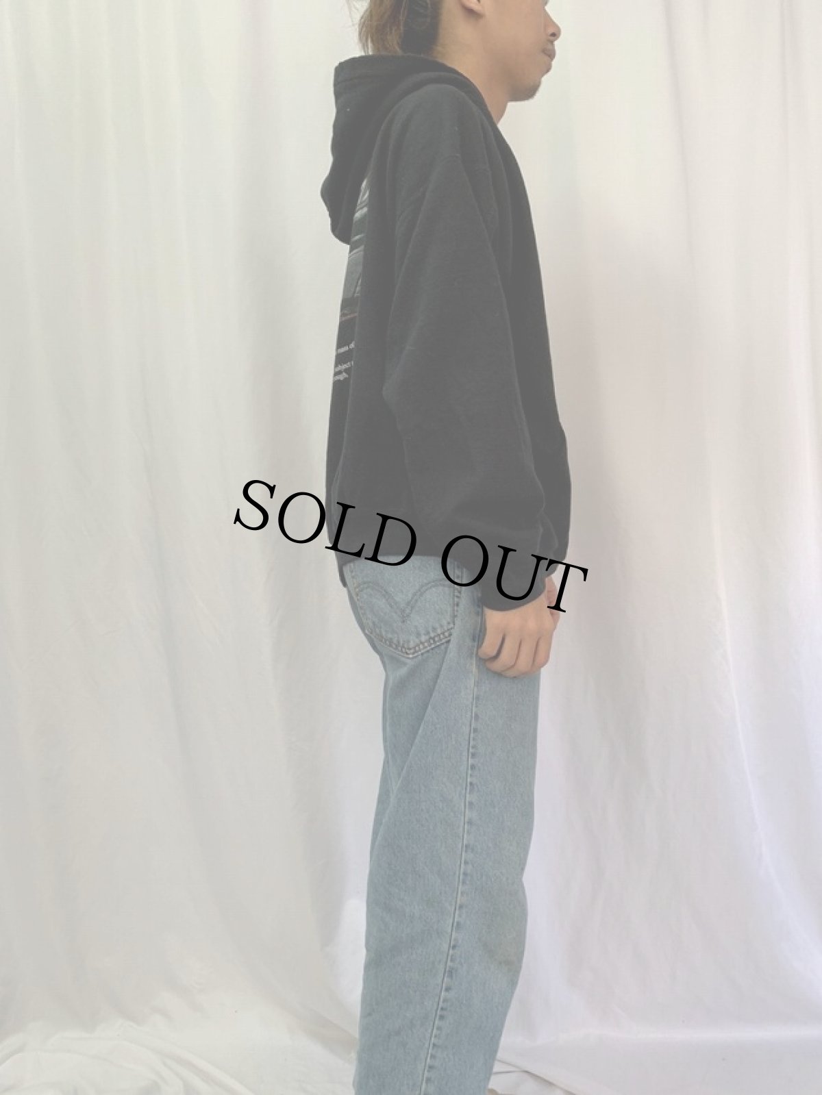 画像3: PULP FICTION クライム映画 プリントスウェットフーディー BLACK XL (3)