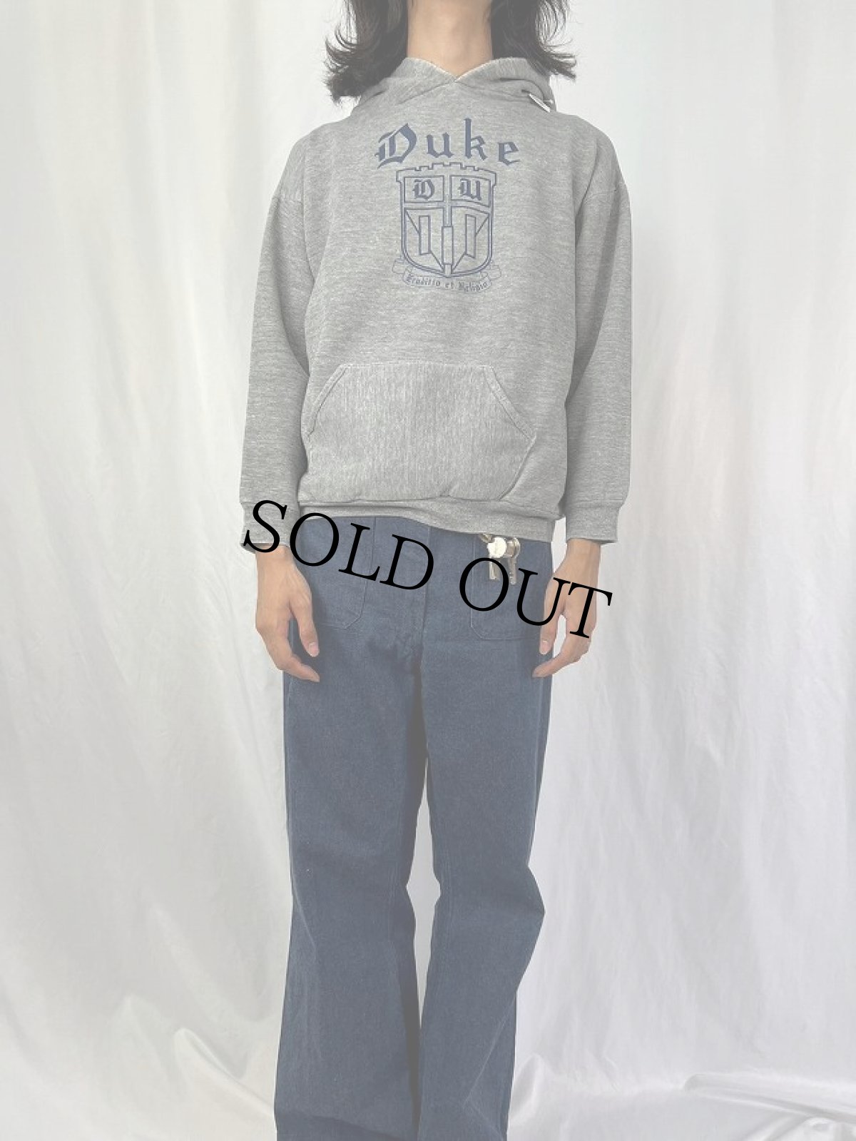 画像2: "Duke" プリントスウェットフーディー (2)
