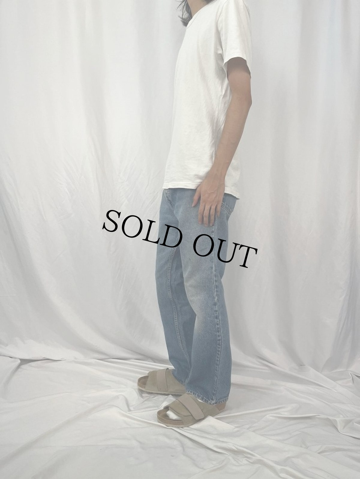 画像3: 90's Levi's 517 USA製 フレアデニムパンツ W35 (3)