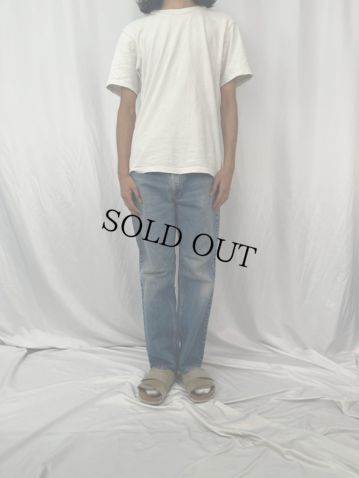 画像2: 90's Levi's 517 USA製 フレアデニムパンツ W35 (2)