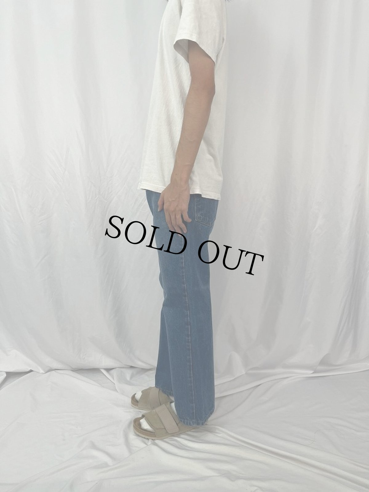 画像3: 90's Levi's 517 USA製 フレアデニムパンツ W34 (3)