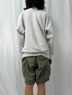 画像4: 90's Champion REVERSE WEAVE USA製 "TULANE ナイロンパッチ付き スウェット XXL (4)