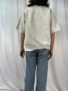 画像4: 90's ブート GUCCI ロゴプリント カットオフスウェット (4)
