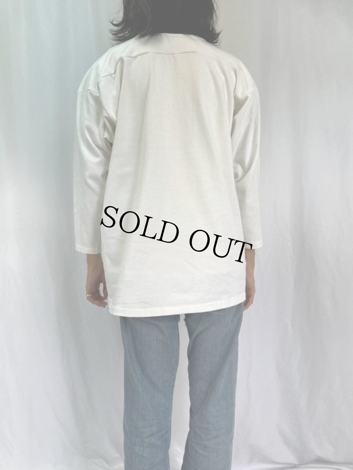 画像4: 70〜80's RUSSELL ATHLETIC "H.P.J.H.S. #1" プリントフットボールロンT XL (4)