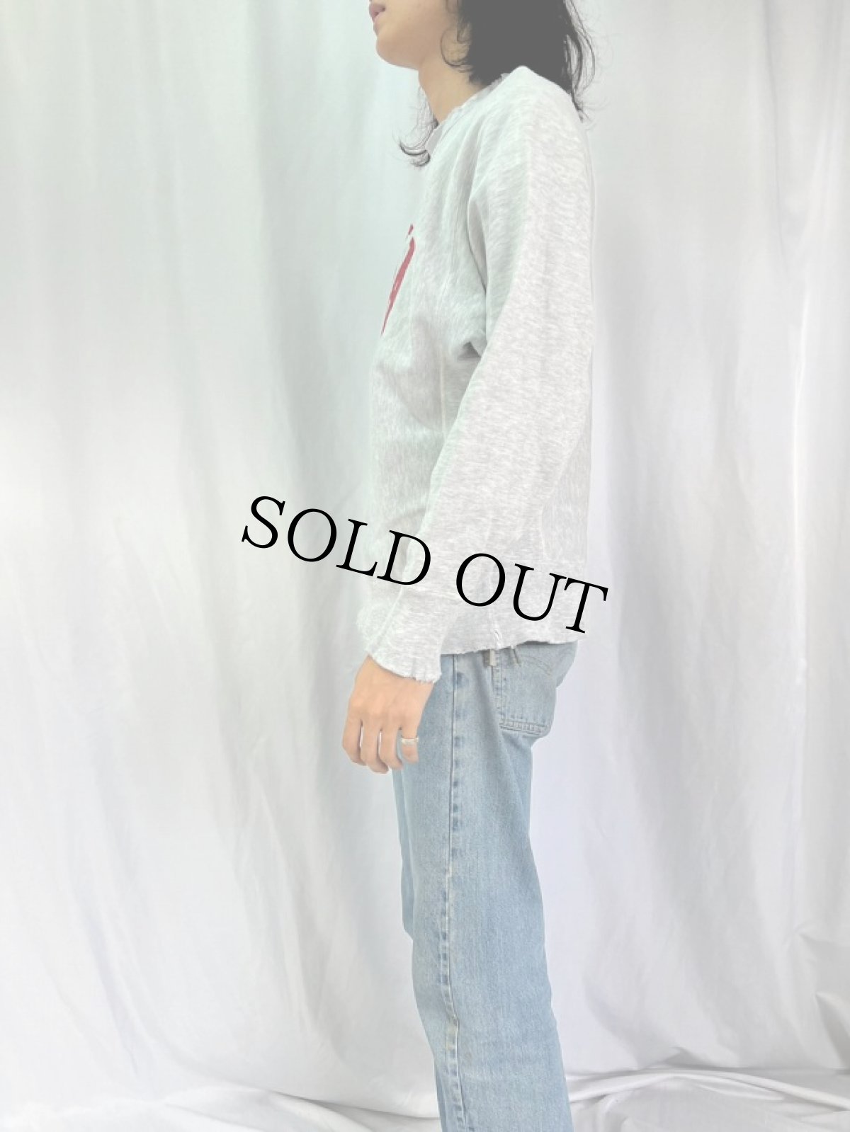 画像3: 80's Champion  REVERSE WEAVE USA製 "NEBRASKA" プリントスウェット M (3)