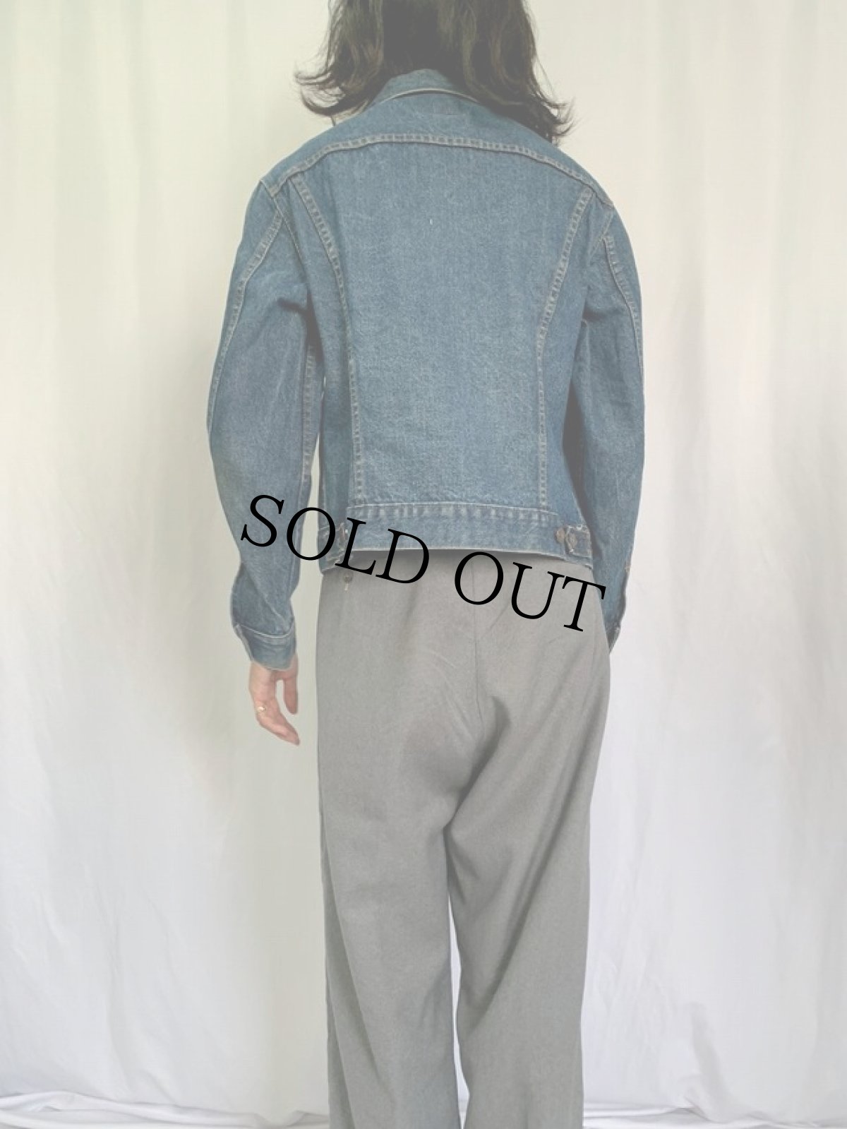 画像4: 80's Levi's 70505 USA製 デニムジャケット SIZE42 (4)