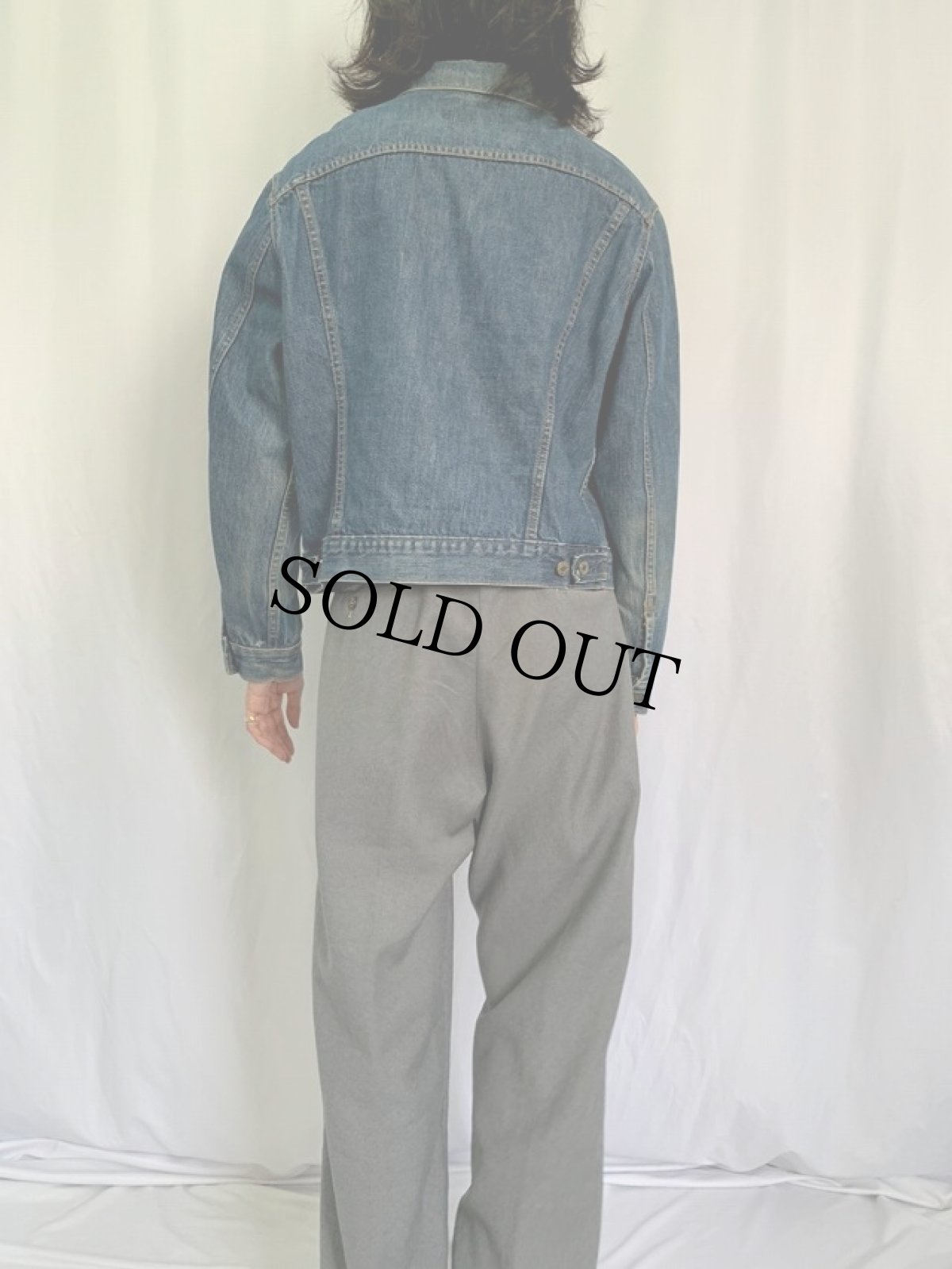 画像4: 80's Levi's 70505 USA製 デニムジャケット SIZE44 (4)