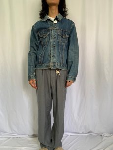 画像2: 60's LEVI'S 70505 BIGE USA製 デニムジャケット SIZE48 (2)