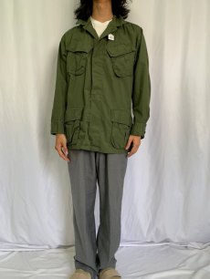 画像2: 60's U.S.ARMY ジャングルファティーグジャケット 3rd MEDIUM-REGULAR (2)