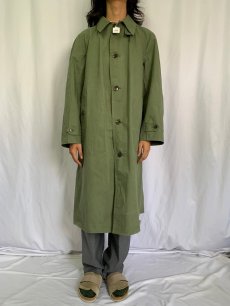 画像2: 【SALE】 50's French Army ゴム引き レインコート (2)