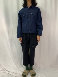 画像2: 70's Levi's 70505 UAS製 コットンツイルジャケット SIZE42 (2)