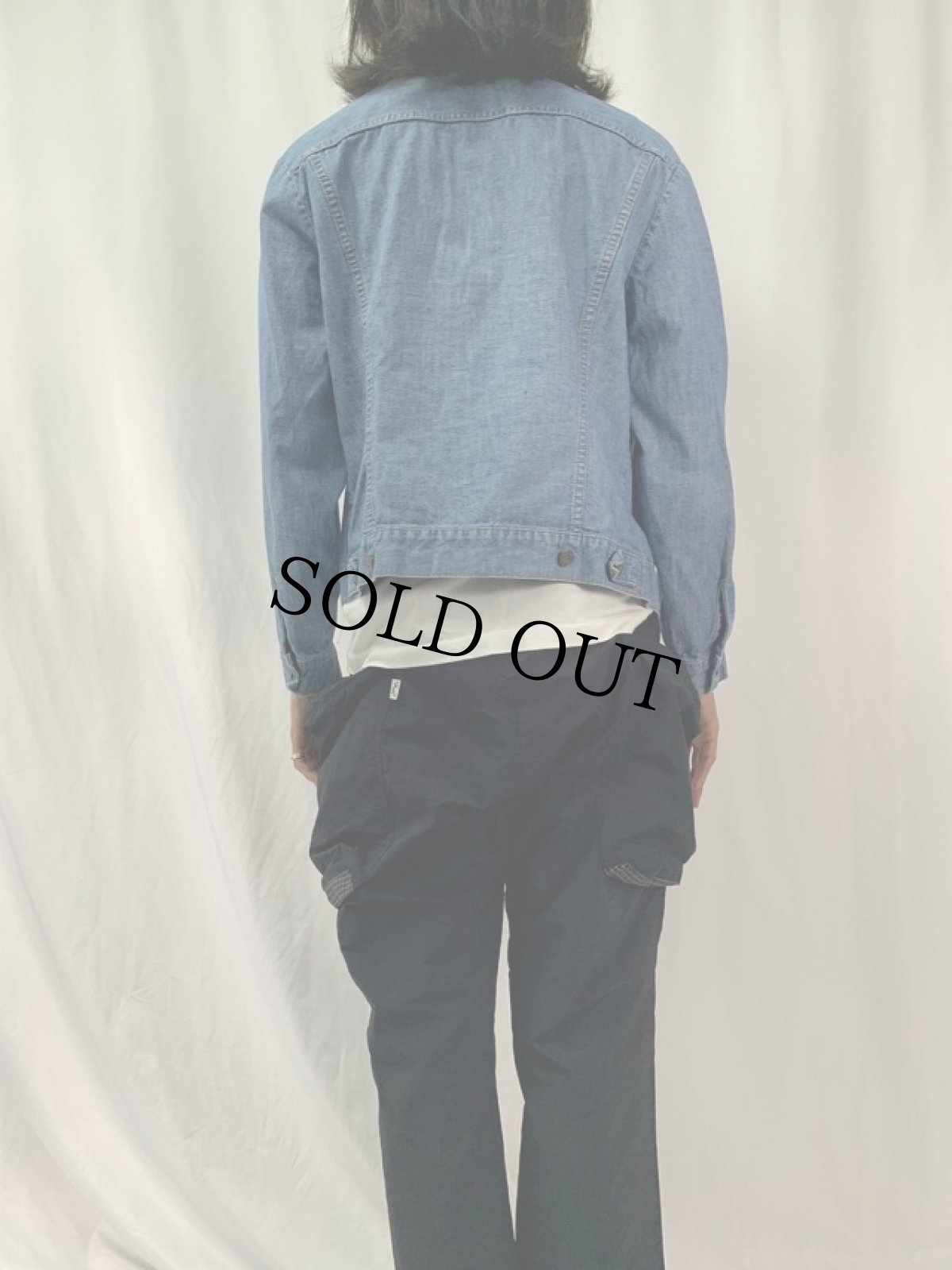 画像4: 70's Levi's シャンブレーデニムジャケット (4)