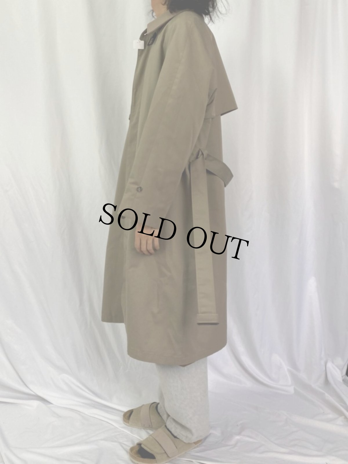 画像3: 90's Christian Dior MONSIEUR デザインステンカラーコート SIZE42S (3)