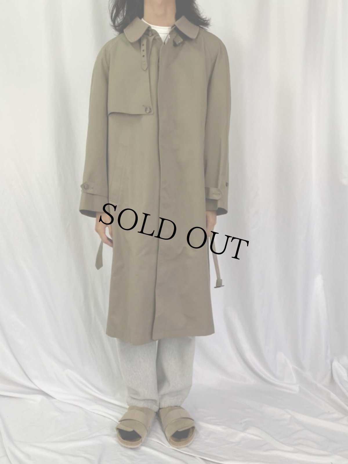 画像2: 90's Christian Dior MONSIEUR デザインステンカラーコート SIZE42S (2)