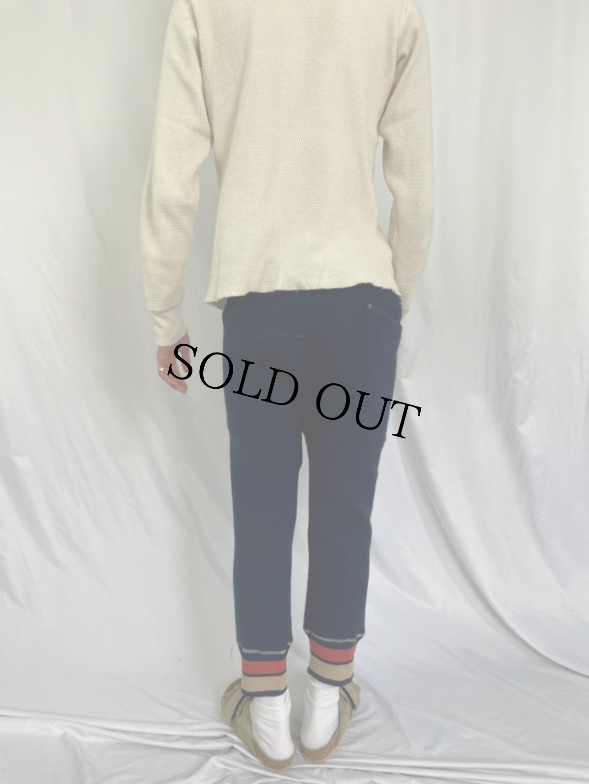 画像4: KAPITAL メルトンイージーパンツ S (4)