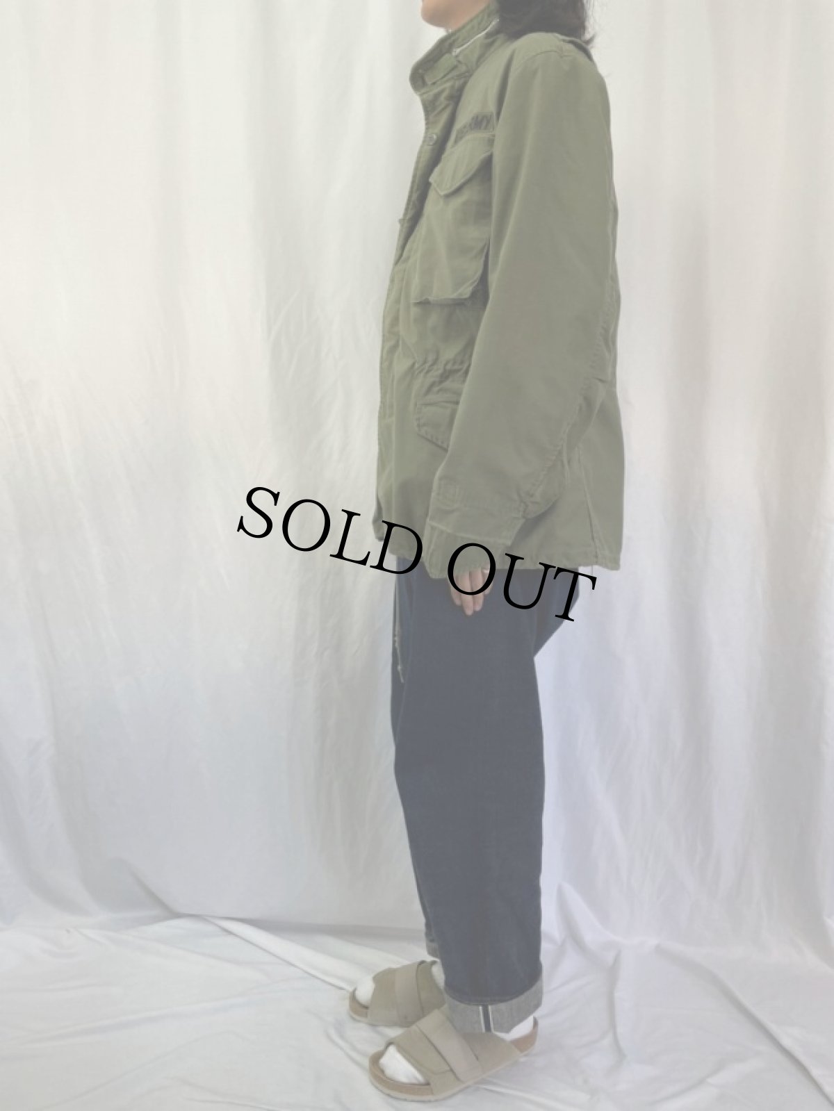 画像3: 60's U.S.ARMY M-65 フィールドジャケット 1st (3)