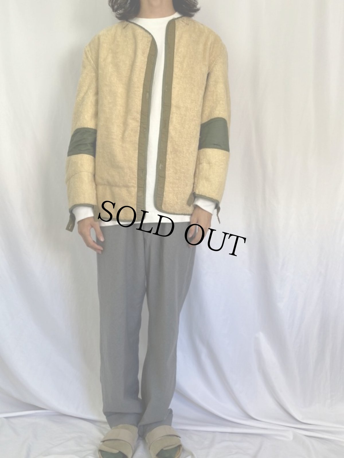 画像2: 50's U.S.ARMY M-51 ライナージャケット LARGE (2)