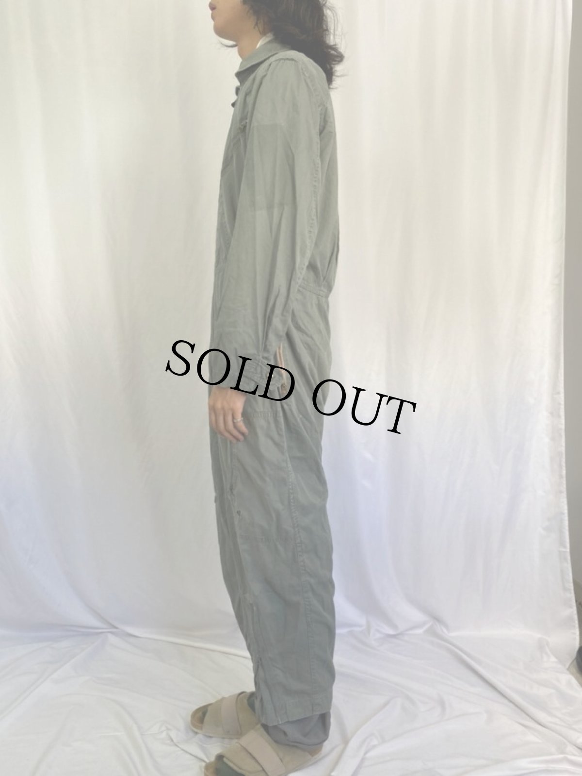 画像3: 50's U.S.A.F. "TYPE K-2B" VERY LIGHT FLYING SUIT MEDIUM-REGULAR (3)