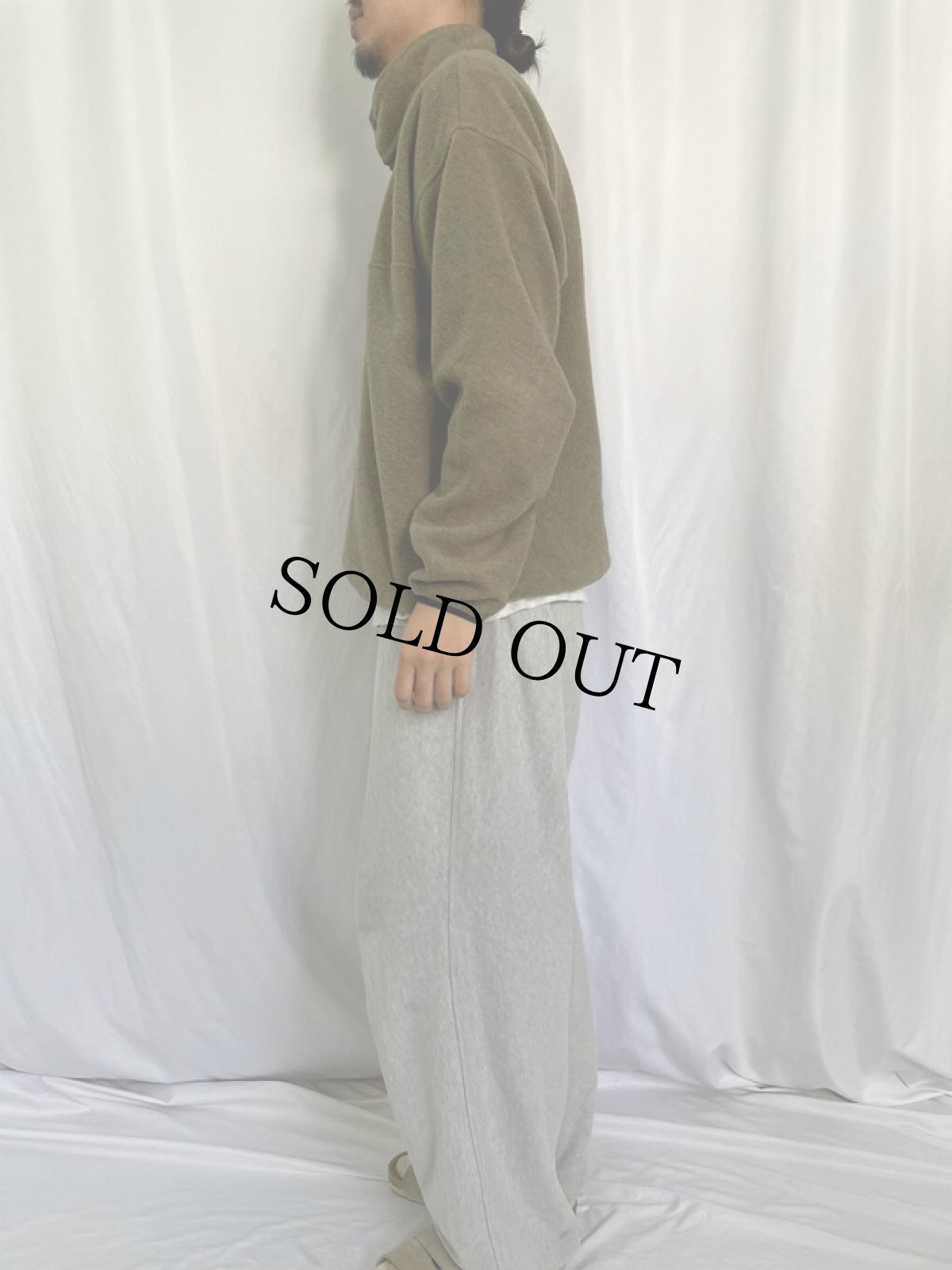 画像3: 80's〜 Patagonia デカタグ プルオーバーフリースジャケット L (3)