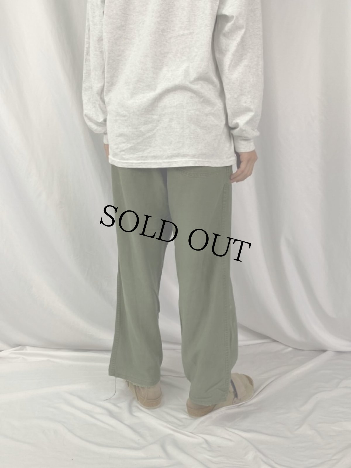 画像4: 70's U.S.ARMY ベイカーパンツ W34 (4)