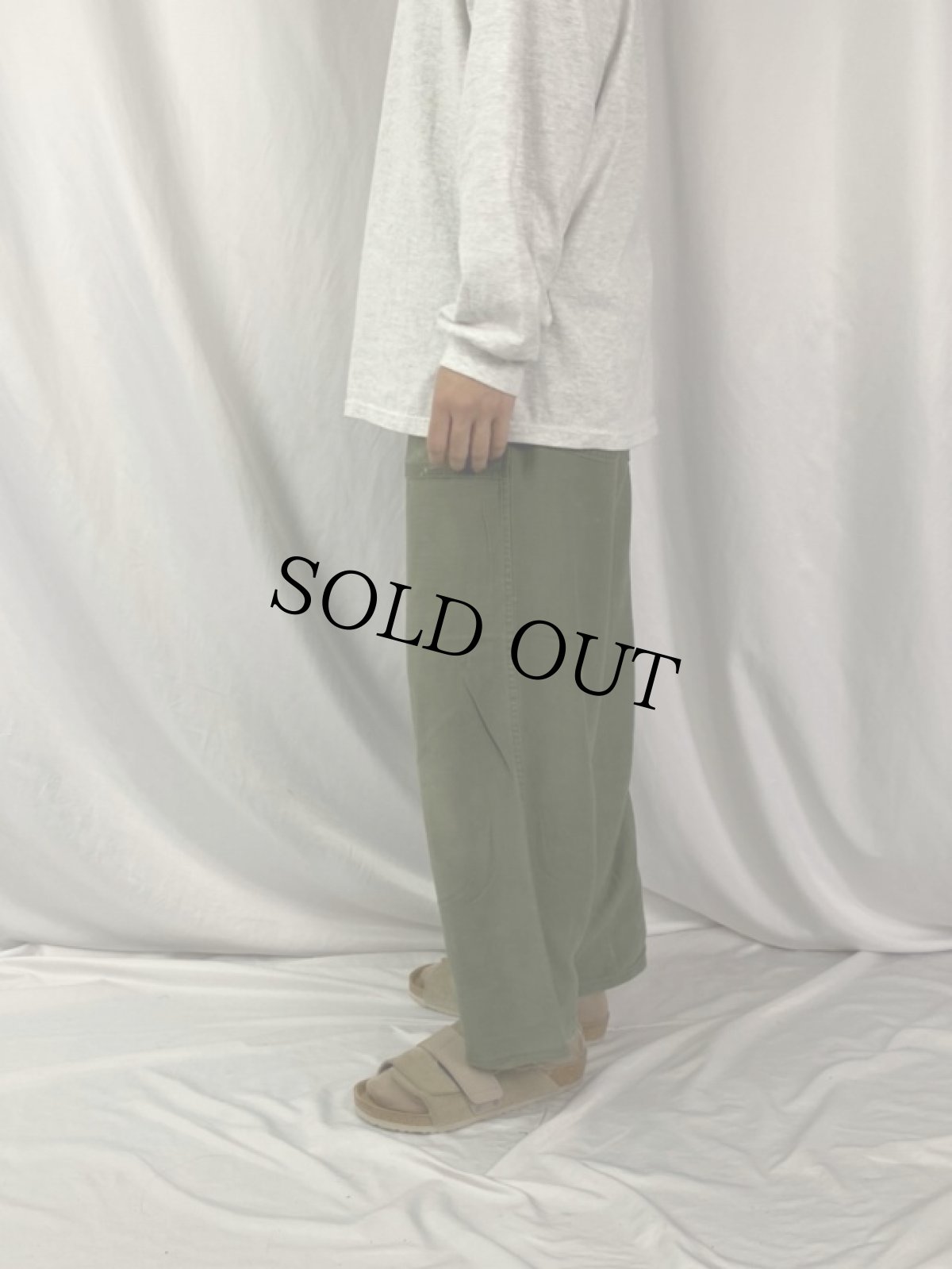 画像3: 70's U.S.ARMY ベイカーパンツ W34 (3)