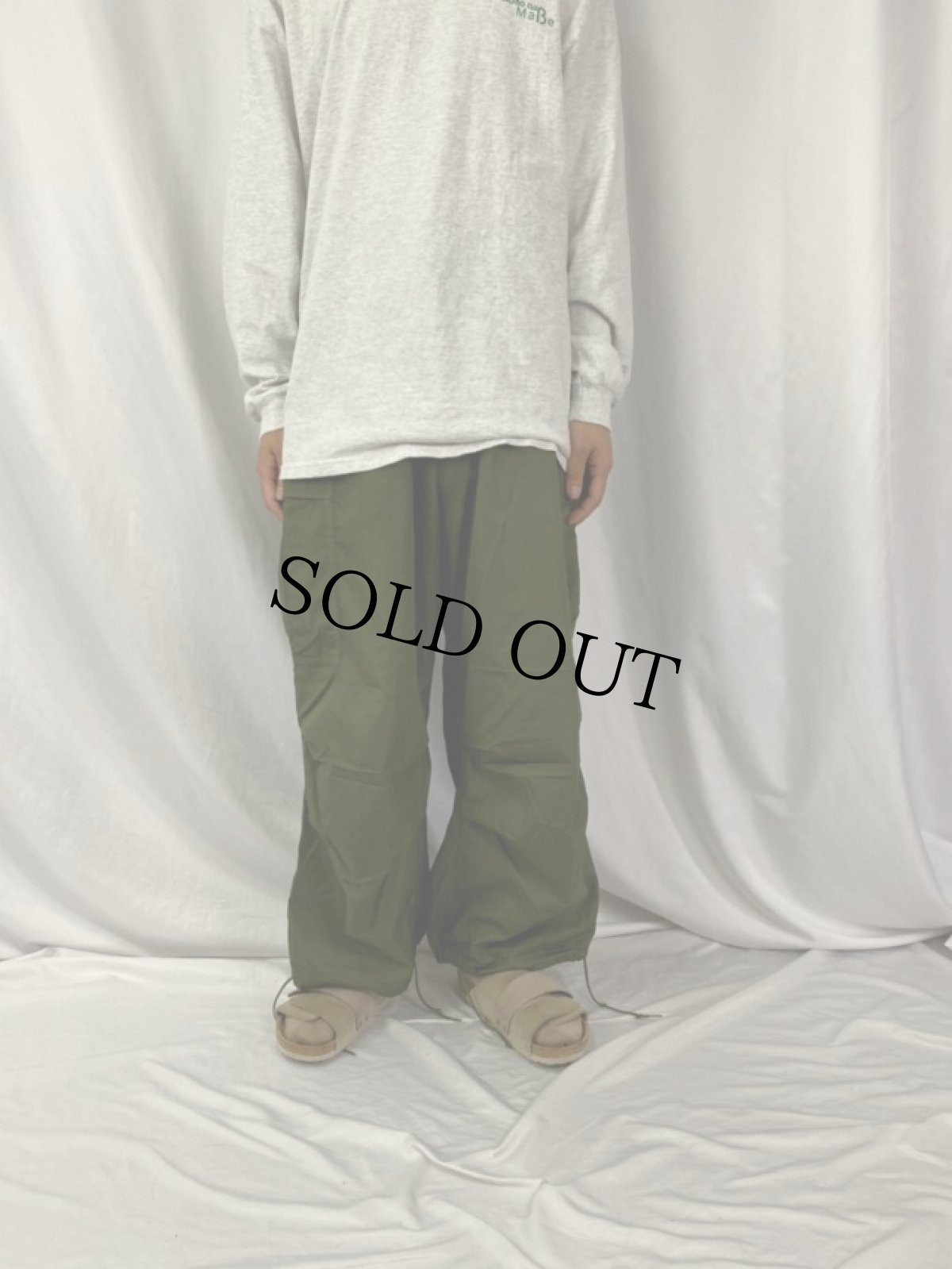 画像2: 50's U.S.ARMY M-51 アークティック オーバーパンツ MEDIUM-LONG (2)