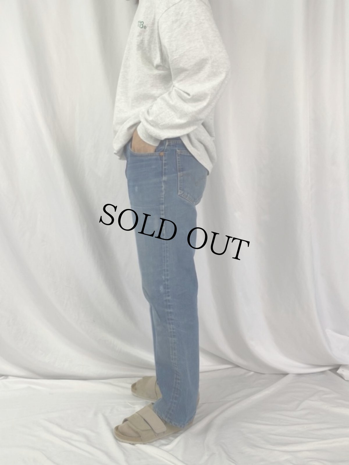 画像3: 70's Levi's 517 USA製 66single ブーツカットデニムパンツ W36 (3)