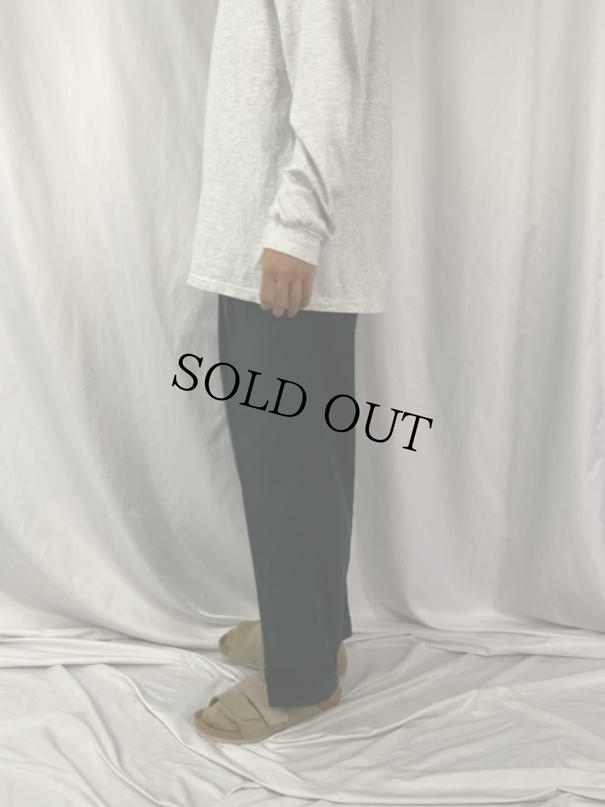 画像3: 60's ギャバジン スラックス W29 (3)